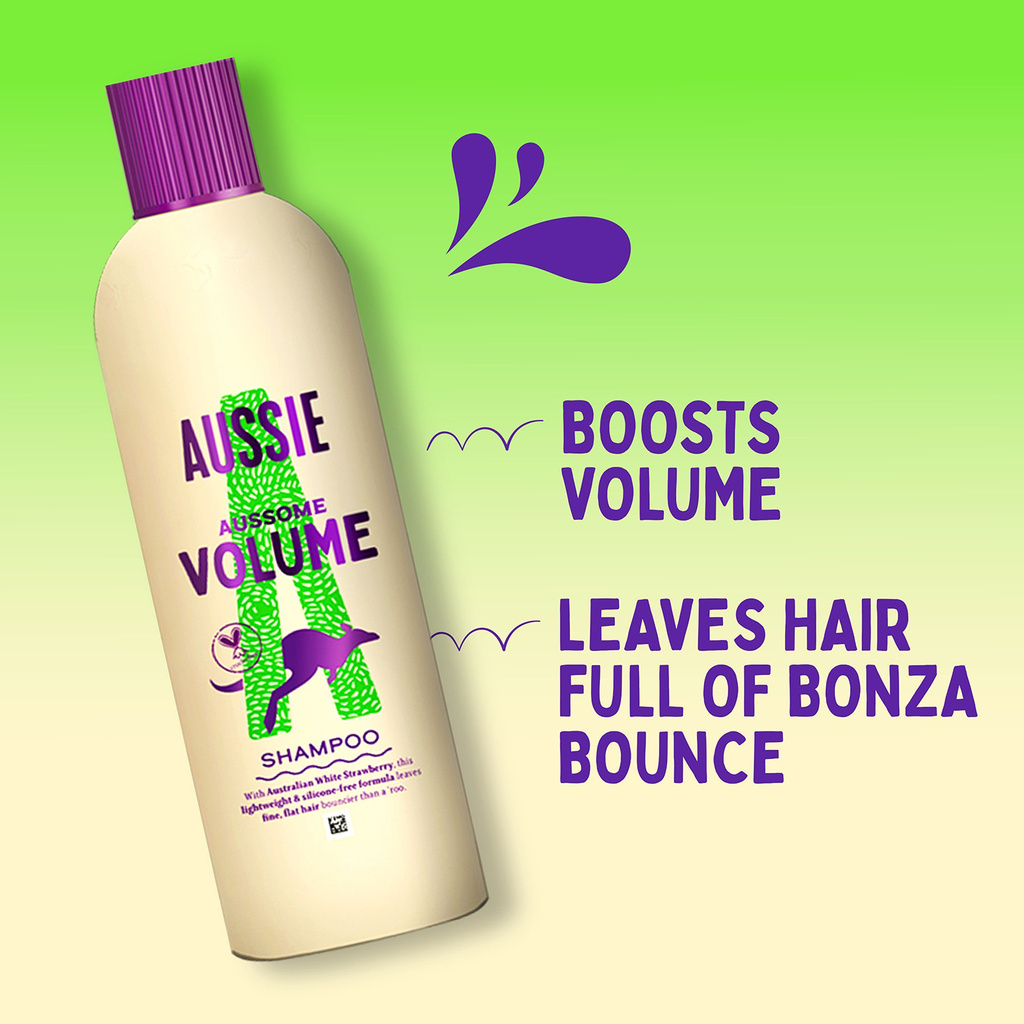 Aussome Volume Schampo 600ml