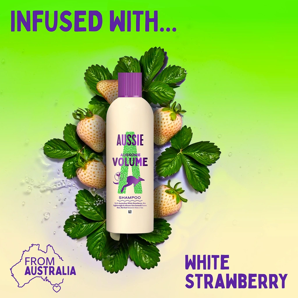 Aussome Volume Schampo 300ml