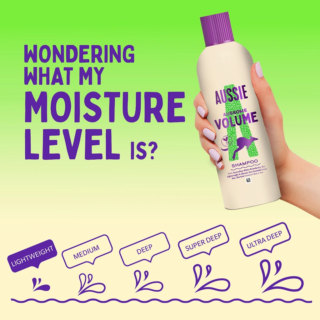 Aussome Volume Schampo 300ml