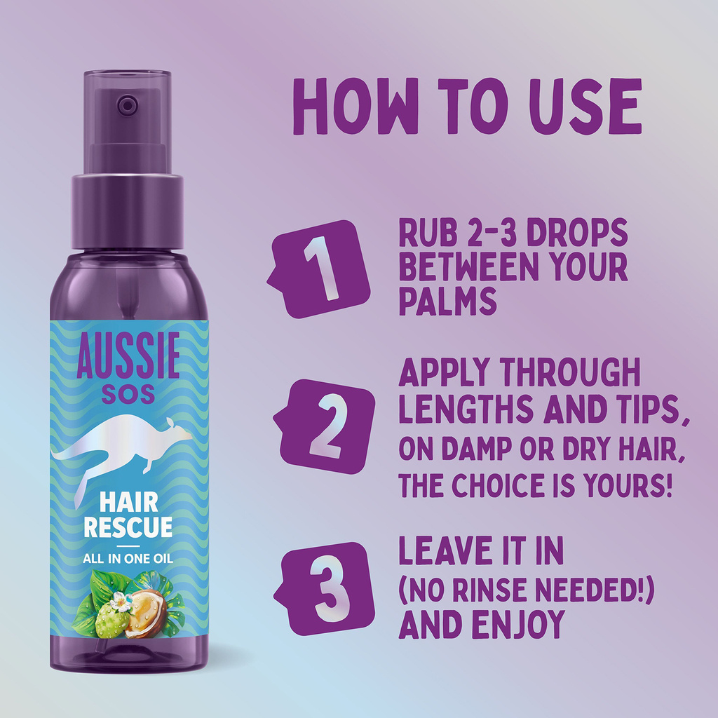 SOS Hair Rescue All In One Hårolja 100ml