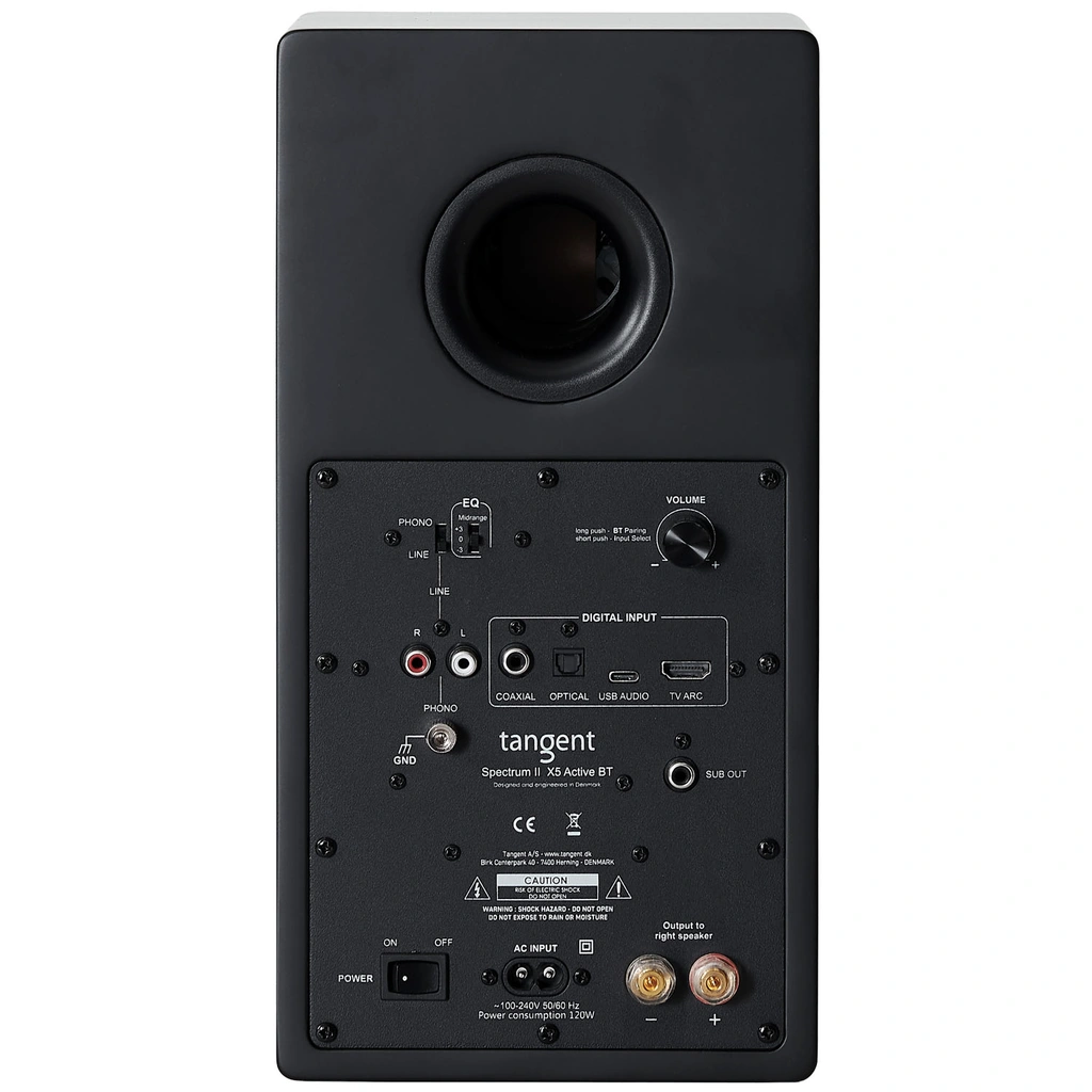 Högtalare Aktiva Spectrum X5 II BT HDMI Svarta