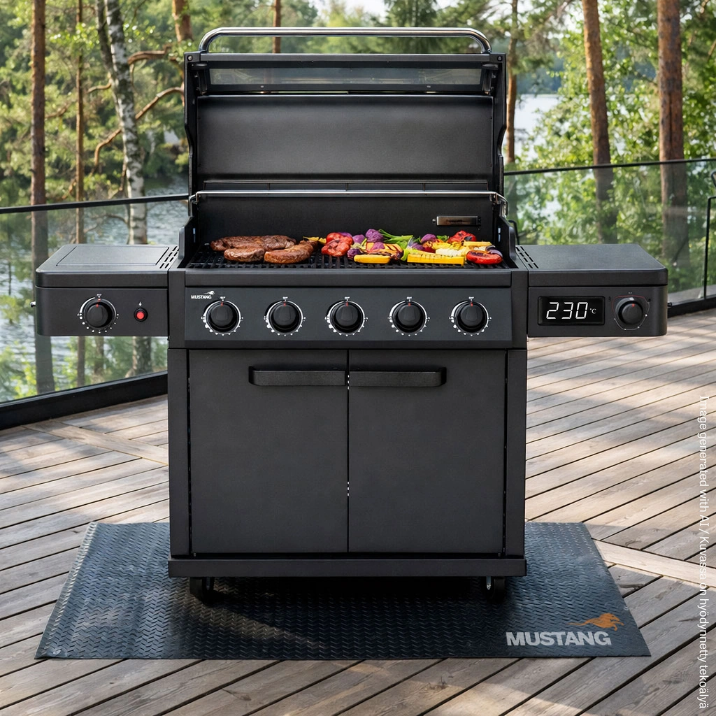 Gasolgrill Charleston 5+1 647679