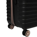 Suitcase Pasadena Large Black/Rosegold
