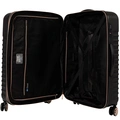 Suitcase Pasadena Large Black/Rosegold