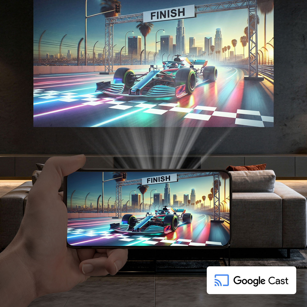 Projector Google TV Mira-X1 Black
