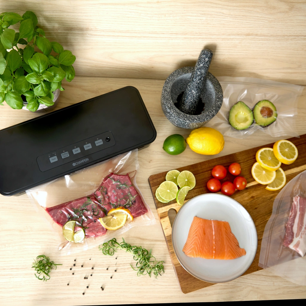 Vakuumförpackare Fresh 9L/min 110W VF300 Mattsvart