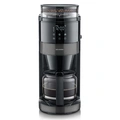 Kaffebryggare med kvarn Dark Inox KA 4830