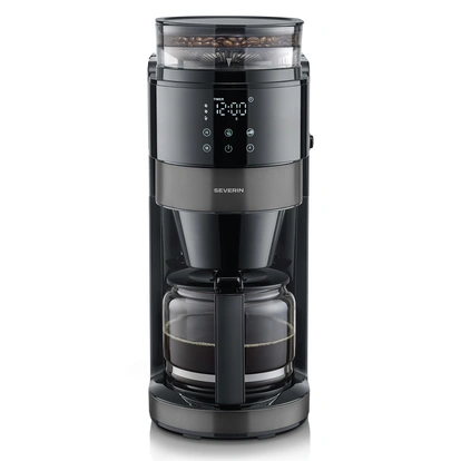Kaffebryggare med kvarn Dark Inox KA 4830