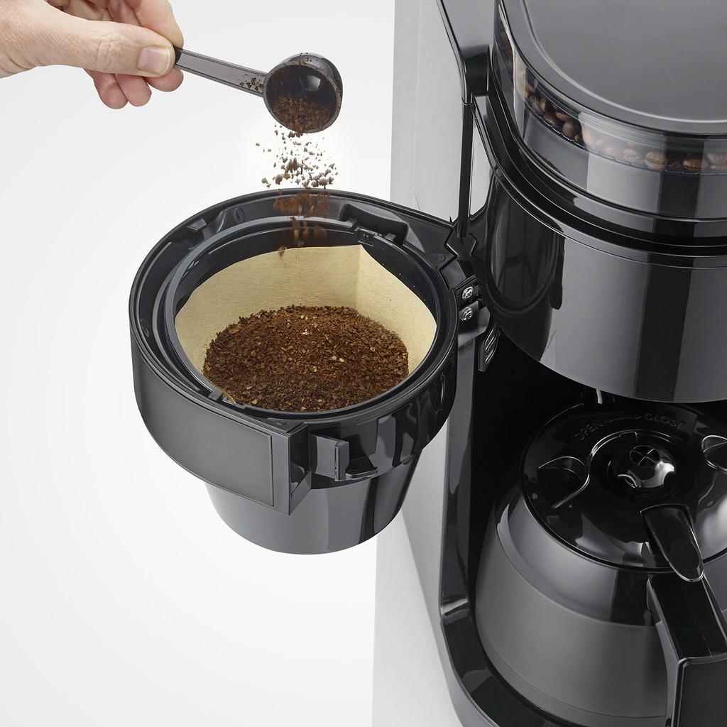 Termosbryggare med kvarn KA 4831 Dark Inox