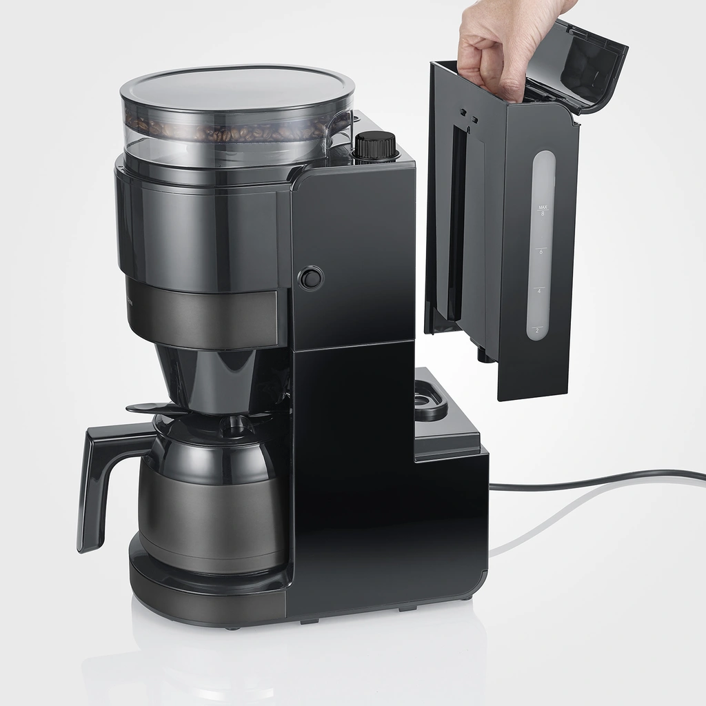 Termosbryggare med kvarn KA 4831 Dark Inox