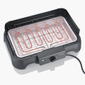 Electric BBQ table grill with grill grate PG 8593