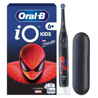 Eltandborste iO2 Kids 6+ Spiderman + resefordral