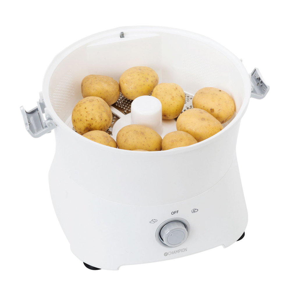 Potato peeler 1kg with salad spinner PS110 White