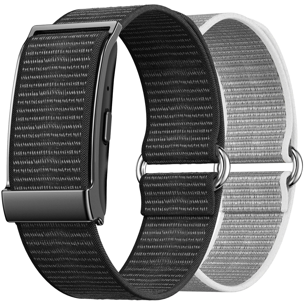 OnAir Aktivitetsband utan display Svart + Silver