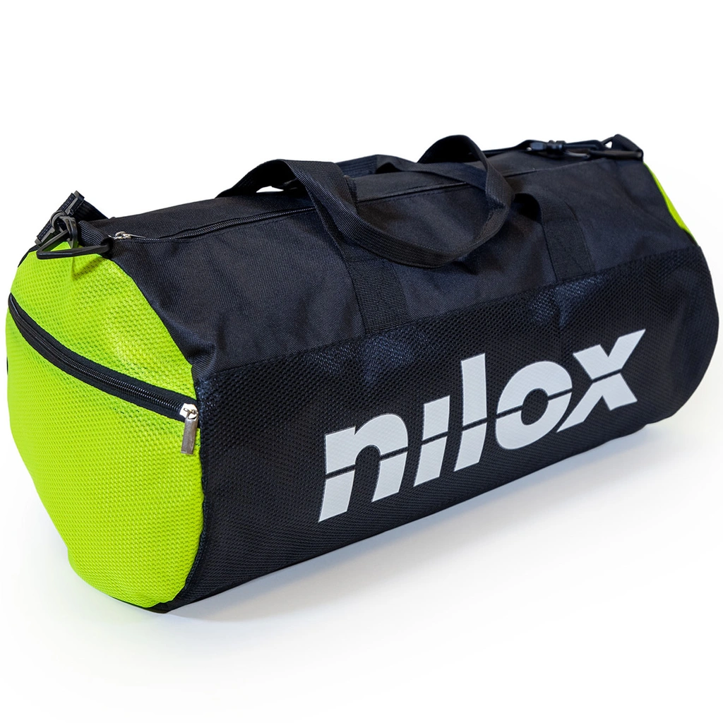 Duffel Bag 55x27 cm Black/Yellow