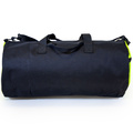 Duffelväska 55x27 cm Svart/Gul