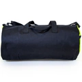 Duffel Bag 55x27 cm Black/Yellow