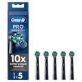 Borsthuvud Cross Action Black 5st
