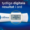 Digitalt  graviditetstest med veckoindikator, 1 digitalt test
