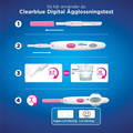 Digital Ägglossningstestkit, bevisat att hjälpa dig bli gravid, 1 digital hållare och 10 tester