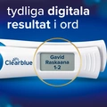 Digitalt graviditetstest med veckoindikator, 2 digitala tester