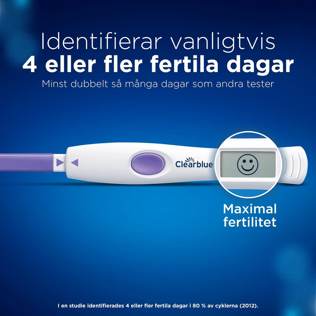 Advanced Digital Ägglossningstestkit, 1 digital hållare och 10 ägglossningstester