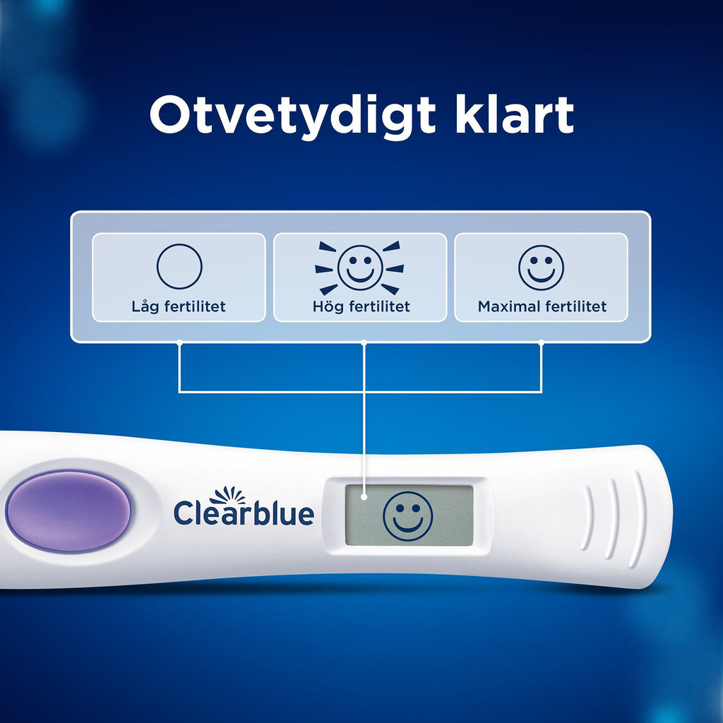 Advanced Digital Ägglossningstestkit, 1 digital hållare och 10 ägglossningstester