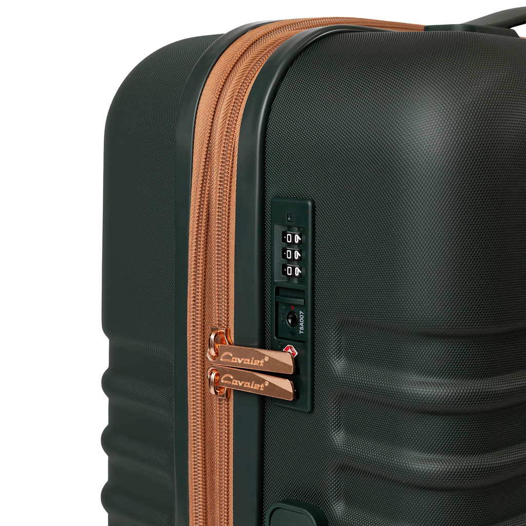 Resväska Pasadena Medium Green/Bronz