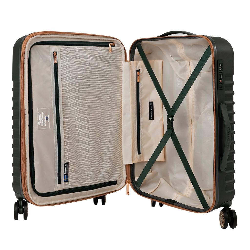 Resväska Pasadena Medium Green/Bronz