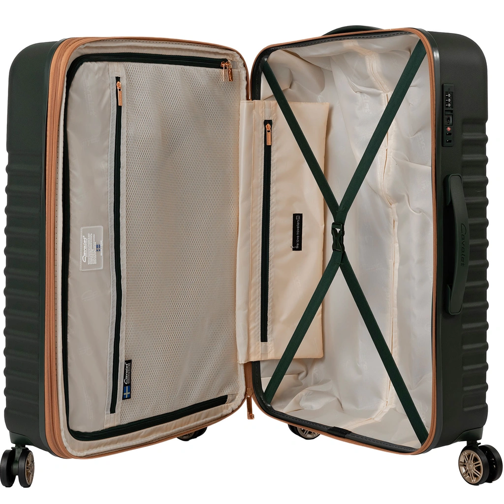 Resväska Pasadena Large Green/Bronz