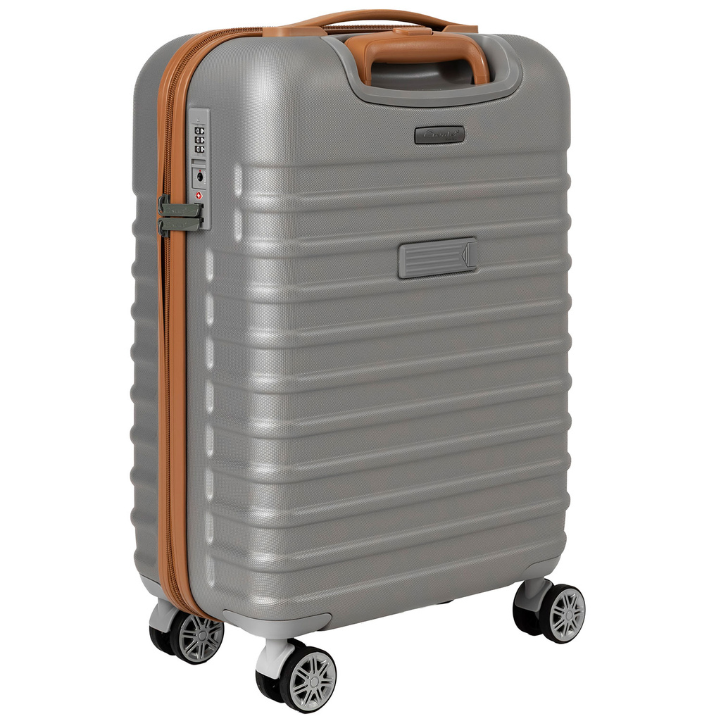Kabinväska Pasadena Silver/Tan