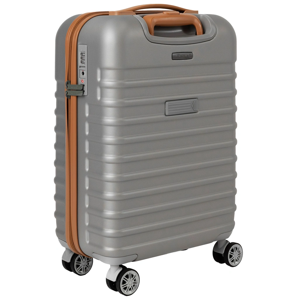 Kabinväska Pasadena Silver/Tan