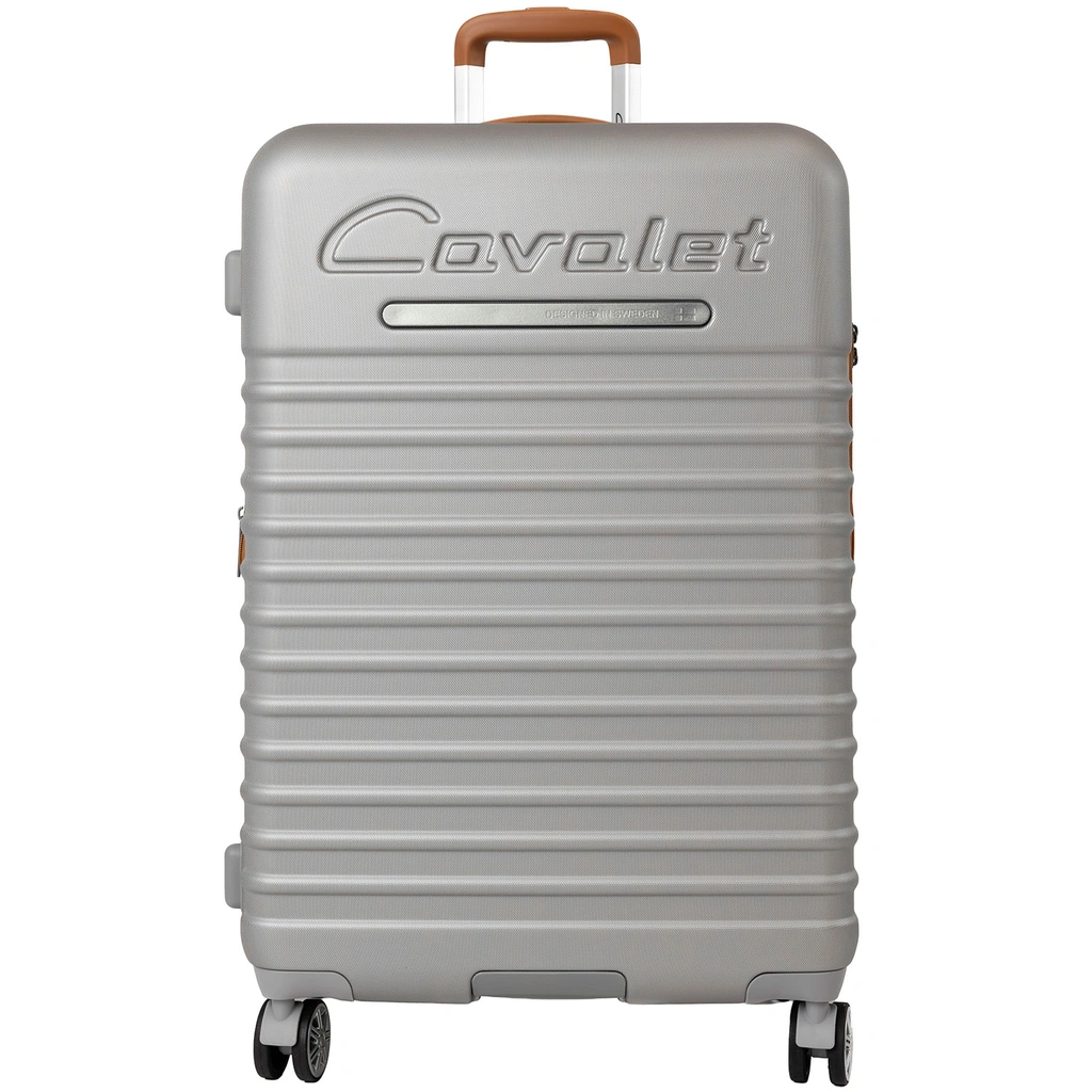 Resväska Pasadena Large Silver/Tan