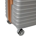 Resväska Pasadena Large Silver/Tan