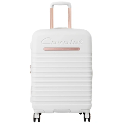 Resväska Pasadena Medium Vit/Rosé