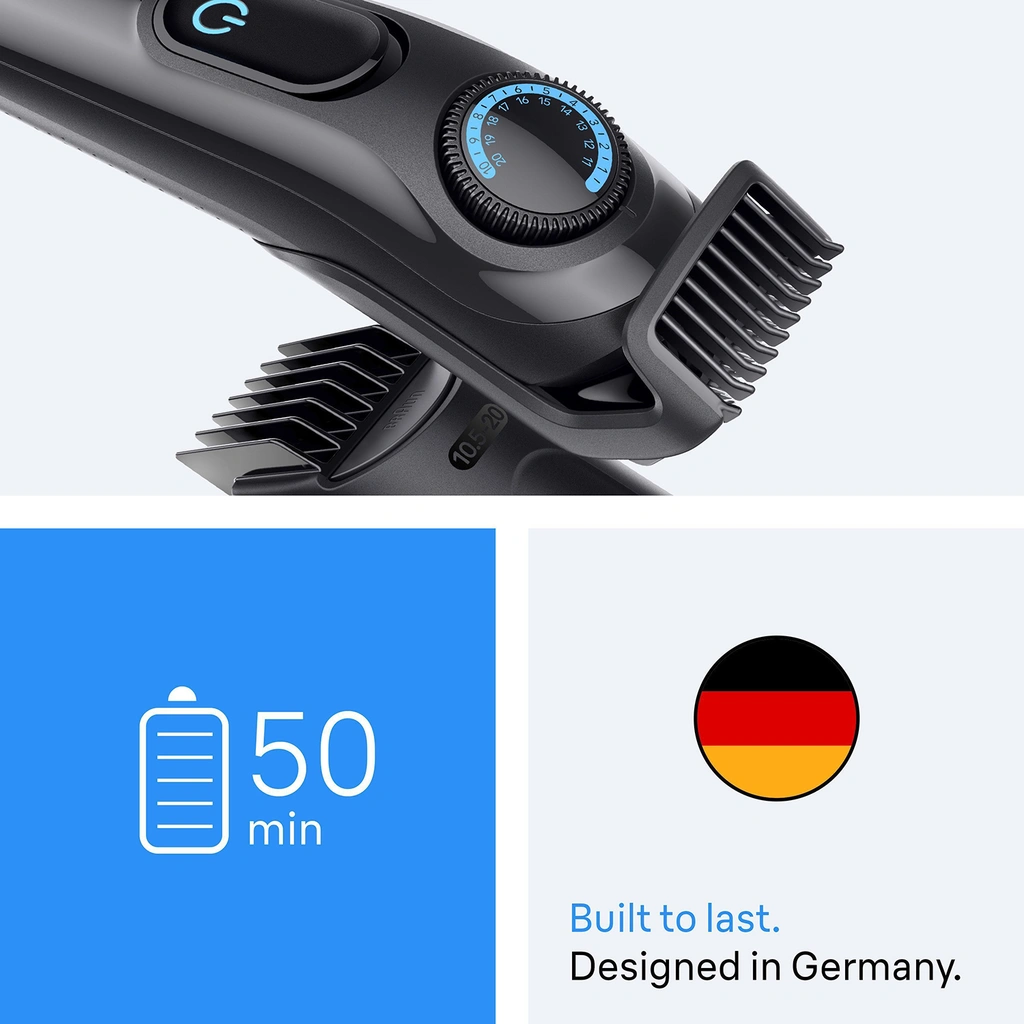 Skäggtrimmer Styler BT3500 Black/Blue