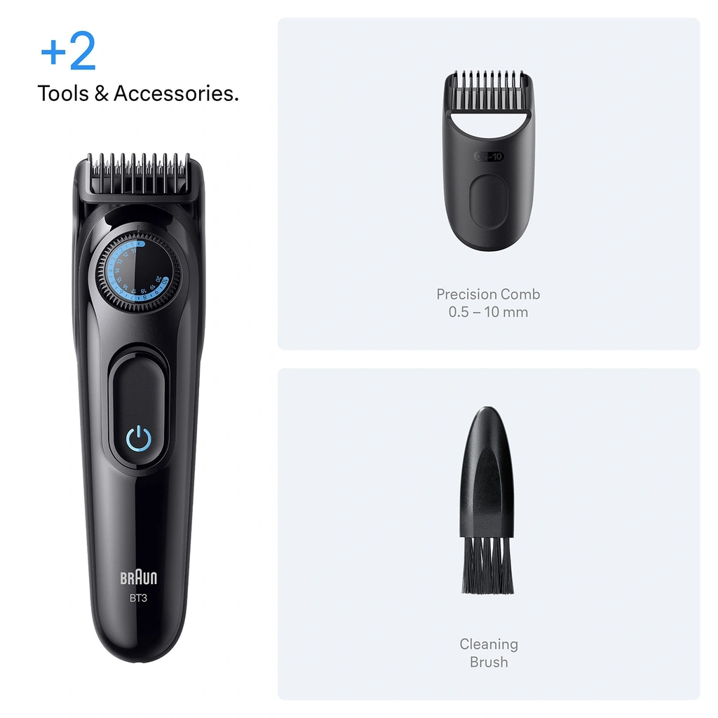 Skäggtrimmer Styler BT3500 Black/Blue