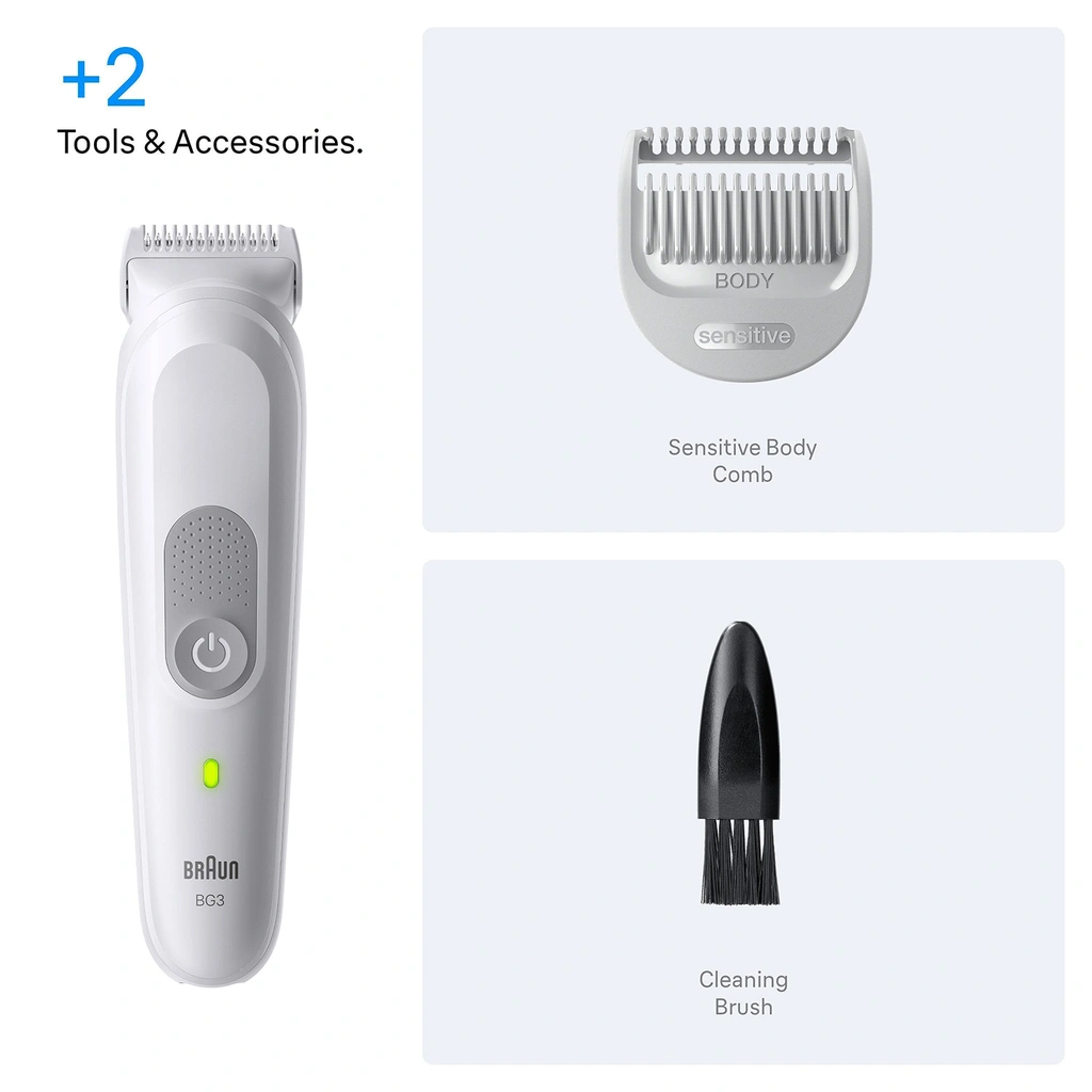 Body Groomer BD3500 +2 Stylingverktyg