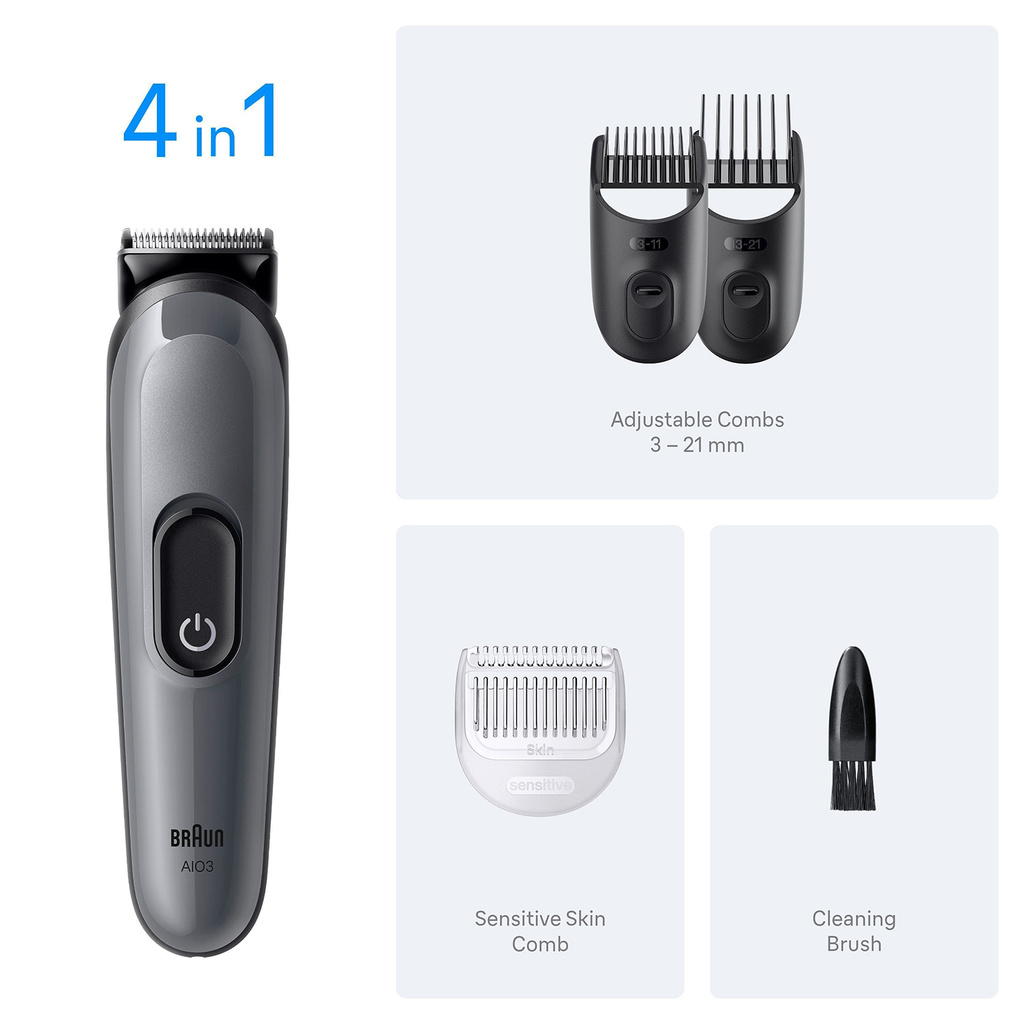 All-in-One Grooming Kit 4-in-1 AIO3500