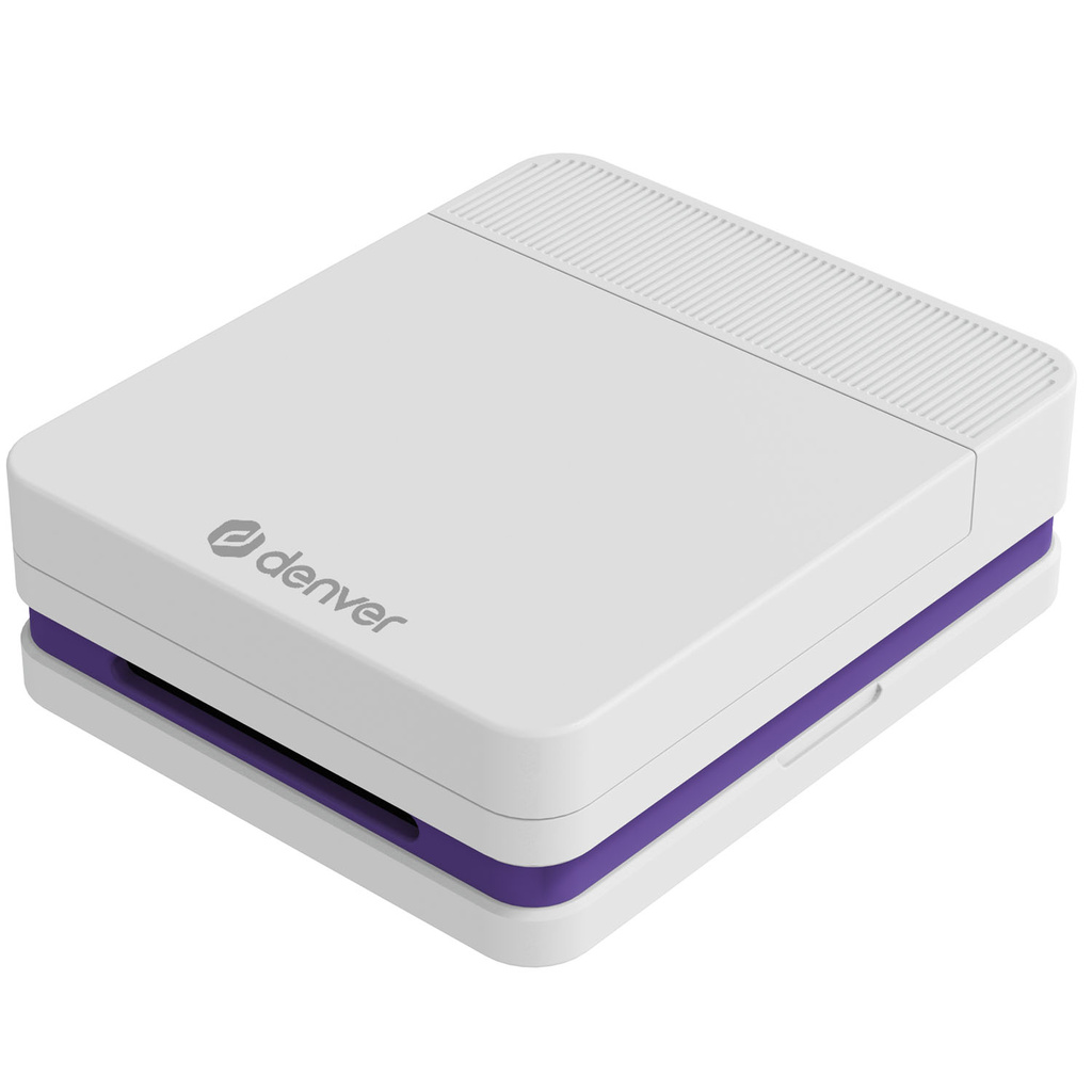 Mobil färg-skrivare Bluetooth Batteri App-styrd MCP-6010 Vit