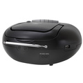 Boombox CD/MP3 DAB+/FM-radio Kassett USB SCD7800SW Svart/Grå