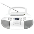 Boombox CD/MP3 DAB+/FM-radio Kassett USB SCD7800WE Vit