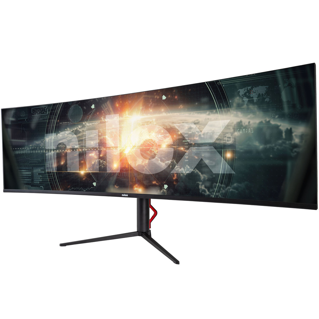 Bildskärm 49" Super Ultra-wide Curved Gaming IPS DQHD 144Hz 1ms