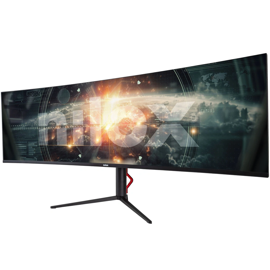 Bildskärm 49" Super Ultra-wide Curved Gaming IPS DQHD 144Hz 1ms