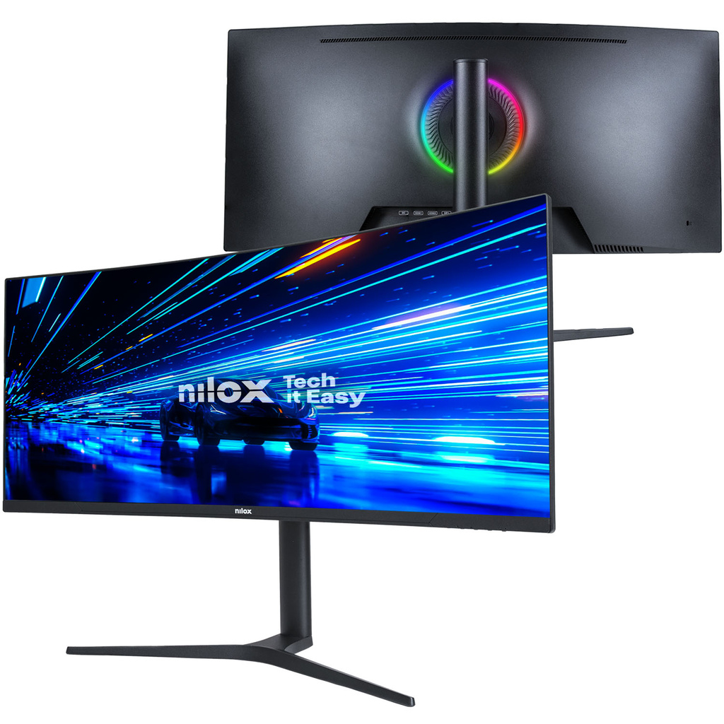 Bildskärm 34" Ultra wide Curved Gaming MVA UWQHD 144Hz 1ms