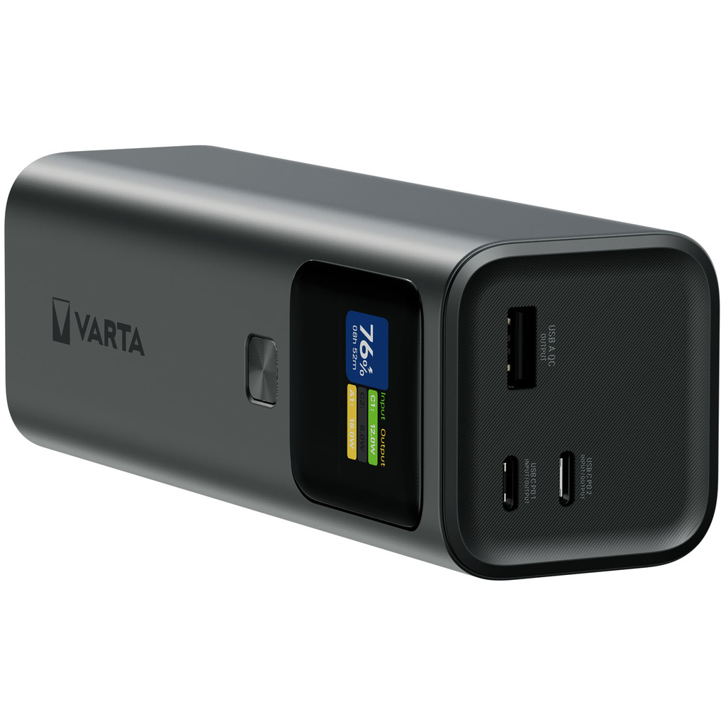 PowerBank 27.000 mAh 140W PD Svart