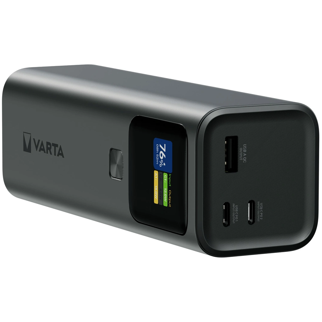 PowerBank 27.000 mAh 140W PD Svart