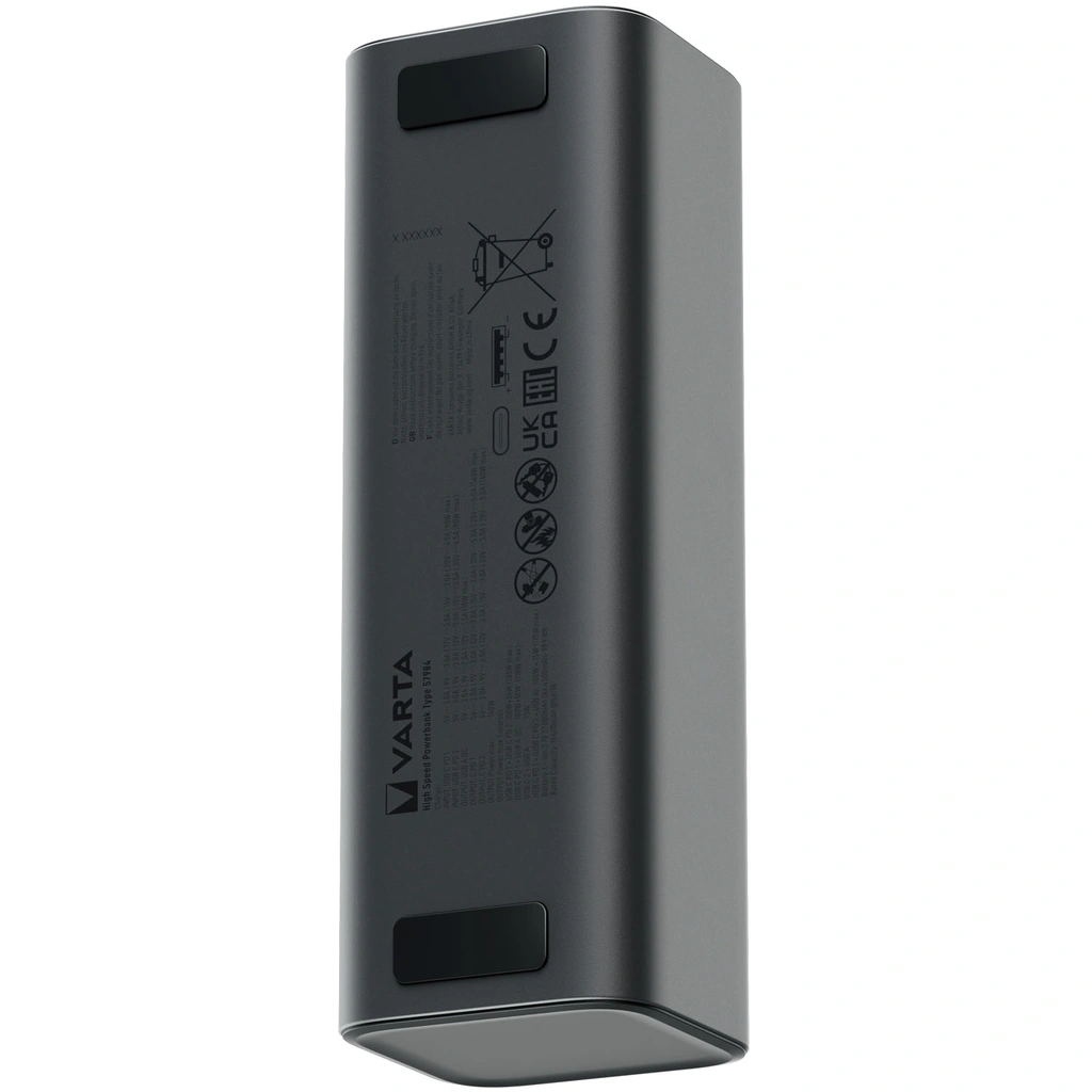 PowerBank 27.000 mAh 140W PD Svart