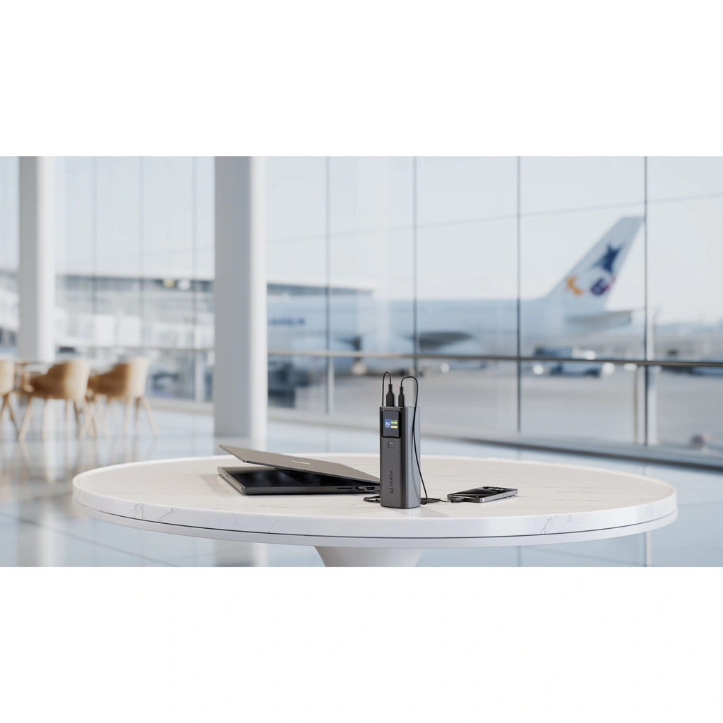 PowerBank 27.000 mAh 140W PD Svart