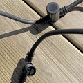 Förgreningskabel 6 uttag 1 meter